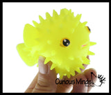 Puffer Fish Puffer Ball - Small Novelty Toy - Party Favors - Air Filled Sensory Fidget Toys