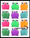 LAST CHANCE - LIMITED STOCK  - SALE - Mini Puffer Frogs - Small Novelty Toy - Party Favors - Air Filled Sensory Fidget Toys