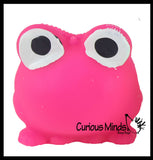 LAST CHANCE - LIMITED STOCK  - SALE - Mini Puffer Frogs - Small Novelty Toy - Party Favors - Air Filled Sensory Fidget Toys