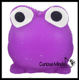 LAST CHANCE - LIMITED STOCK  - SALE - Mini Puffer Frogs - Small Novelty Toy - Party Favors - Air Filled Sensory Fidget Toys