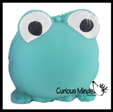 LAST CHANCE - LIMITED STOCK  - SALE - Mini Puffer Frogs - Small Novelty Toy - Party Favors - Air Filled Sensory Fidget Toys