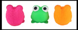 LAST CHANCE - LIMITED STOCK  - SALE - Mini Puffer Frogs - Small Novelty Toy - Party Favors - Air Filled Sensory Fidget Toys