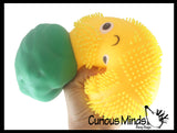 LAST CHANCE - LIMITED STOCK  - SALE - Puffer Fruit Air- Filled Squeeze Stress Balls with Faces  -  Sensory, Stress, Fidget Toy - Pineapple, Strawberry, Orange, Watermelon, Apple, Grapes