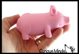 Pig Sand Filled Squishy - Piggie Moldable Sensory, Stress, Squeeze Fidget Toy ADHD Special Needs Soothing