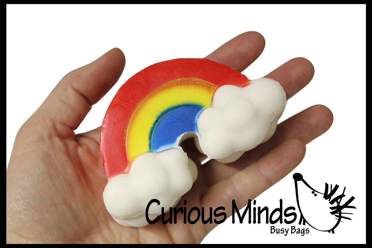 CLEARANCE - SALE - Rainbow Squishy Slow Rise -  Sensory, Stress, Fidget Toy