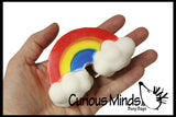 CLEARANCE - SALE - Rainbow Squishy Slow Rise -  Sensory, Stress, Fidget Toy