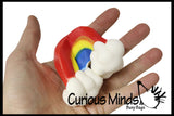 CLEARANCE - SALE - Rainbow Squishy Slow Rise -  Sensory, Stress, Fidget Toy