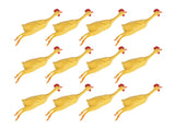 Large 8" Stretchy Rubber Chicken Stretch Toy Fidget - Novelty Toy