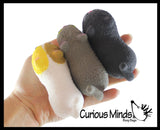 Stretchy Cat Crushed Bead Sand Filled - Kitty Lover Sensory Fidget Toy Weighted