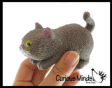 2 Pets - Cat and Dog Stretchy Sand Filled - Kitty Doggy Lover Sensory Fidget Toy Weighted