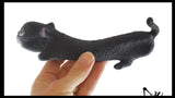 Stretchy Cat Crushed Bead Sand Filled - Kitty Lover Sensory Fidget Toy Weighted