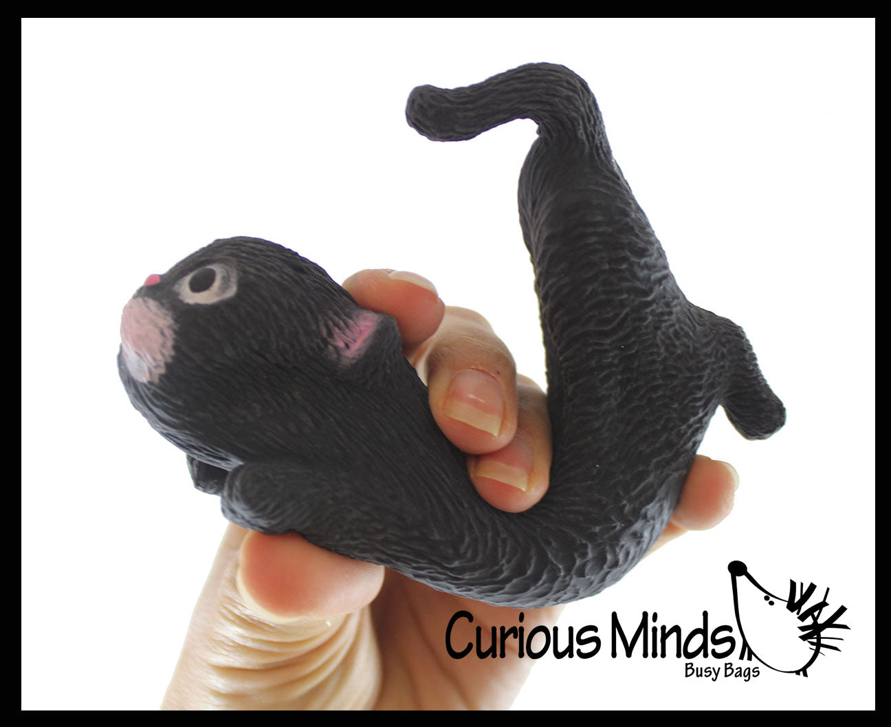 2 Pets - Cat and Dog Stretchy Sand Filled - Kitty Doggy Lover Sensory Fidget Toy Weighted