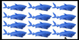 Sand Filled Squishy Shark - Moldable Sensory, Stress, Squeeze Fidget Toy ADHD Special Needs Soothing Ocean