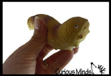 Sand Filled Grub Squishy - Moldable Sensory, Stress, Squeeze Fidget Toy ADHD Special Needs Soothing Bug
