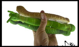 Sand Filled Grub Squishy - Moldable Sensory, Stress, Squeeze Fidget Toy ADHD Special Needs Soothing Bug