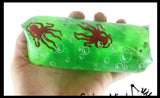 Jumbo Colorful Sealife Animal Water Filled Tube Snake Stress Toy - Squishy Wiggler Sensory Fidget Ball