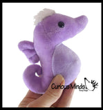 Cute Small Seahorse Plush Stuffed Animals- Adorable Tiny Mini Plushie