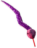 26" Plush Snake with Mermaid 2 Color Reversible Sequin Scales -  Stuffed Sensory Fidget Toy