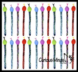 Plush Snake 15" with Mermaid 2 Color Reversible Sequin Scales -  Stuffed Sensory Fidget Toy