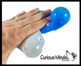 LAST CHANCE - LIMITED STOCK - SALE  - Shark Splat Ball -  Water Filled Splat Stress Ball - Throw to Make it Splat and Watch it Come Back