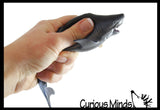 Blue Shark Stretchy and Squeezy Toy - Crunchy Bead Filled - Fidget Stress Ball