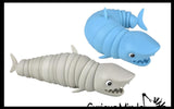 Shark Fidget - Large Wiggle Articulated Jointed Moving Sea Creature Toy - Unique