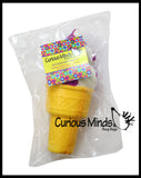Large 6.5" Squishy Slow Rise Ice Cream Cone -  Sensory, Stress, Fidget Toy