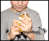 Large 6.5" Squishy Slow Rise Ice Cream Cone -  Sensory, Stress, Fidget Toy