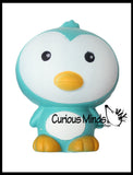 Large 5" Squishy Slow Rise Penguin -  Scented Sensory, Stress, Fidget Toy