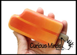 CLEARANCE - SALE - Squishy Slow Rise Popsicle with Face -  Scented Sensory, Stress, Fidget Toy