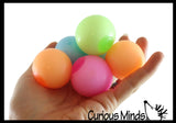 Small Glow in the Dark Doh Filled 1.5" Stress Ball - Ceiling Sticky Glob Balls - Squishy Gooey Shape-able Squish Sensory Squeeze Balls