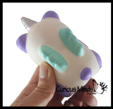 BULK - WHOLESALE - SALE -  Small Mystical Animal with Horn and Wings Slow Rise Squishies Slow Rise Foam - Scented Sensory, Stress, Fidget Toy - Penguin, Unicorn, Corgi Dog, Sloth, Koala, Panda