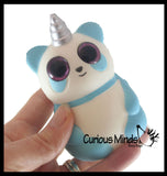 BULK - WHOLESALE - SALE -  Small Mystical Animal with Horn and Wings Slow Rise Squishies Slow Rise Foam - Scented Sensory, Stress, Fidget Toy - Penguin, Unicorn, Corgi Dog, Sloth, Koala, Panda