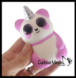 BULK - WHOLESALE - SALE -  Small Mystical Animal with Horn and Wings Slow Rise Squishies Slow Rise Foam - Scented Sensory, Stress, Fidget Toy - Penguin, Unicorn, Corgi Dog, Sloth, Koala, Panda