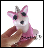 BULK - WHOLESALE - SALE -  Small Mystical Animal with Horn and Wings Slow Rise Squishies Slow Rise Foam - Scented Sensory, Stress, Fidget Toy - Penguin, Unicorn, Corgi Dog, Sloth, Koala, Panda