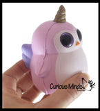 BULK - WHOLESALE - SALE -  Small Mystical Animal with Horn and Wings Slow Rise Squishies Slow Rise Foam - Scented Sensory, Stress, Fidget Toy - Penguin, Unicorn, Corgi Dog, Sloth, Koala, Panda