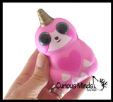 BULK - WHOLESALE - SALE -  Small Mystical Animal with Horn and Wings Slow Rise Squishies Slow Rise Foam - Scented Sensory, Stress, Fidget Toy - Penguin, Unicorn, Corgi Dog, Sloth, Koala, Panda