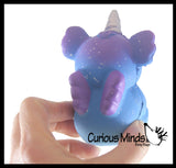 BULK - WHOLESALE - SALE -  Small Mystical Animal with Horn and Wings Slow Rise Squishies Slow Rise Foam - Scented Sensory, Stress, Fidget Toy - Penguin, Unicorn, Corgi Dog, Sloth, Koala, Panda