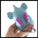 BULK - WHOLESALE - SALE -  Small Mystical Animal with Horn and Wings Slow Rise Squishies Slow Rise Foam - Scented Sensory, Stress, Fidget Toy - Penguin, Unicorn, Corgi Dog, Sloth, Koala, Panda