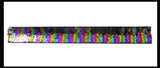 LAST CHANCE - LIMITED STOCK  - SALE - Slap Bracelet with Mermaid 2 Color Reversible Sequin Scales -  Sensory Fidget Toy