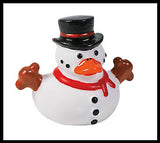 48 Rubber Duckie Christmas Bundle Set - Ornaments - Ducks - Cute Holiday Party Favor Decoration Gifts (4 Dozen)