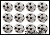 LAST CHANCE - LIMITED STOCK  - SALE - Plush 4" Soccer Ball Style Kick Balls