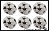 LAST CHANCE - LIMITED STOCK  - SALE - Plush 4" Soccer Ball Style Kick Balls
