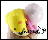 LAST CHANCE - LIMITED STOCK - SALE  - Soft Stretchy Animal Stretch Ball - Sensory Fidget Stress Toy - Squishy Pliable and Moldable