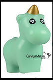 24 Cute Unicorn Figurines - Mini Toys - Soft and Squishy - Small Novelty Prize Toy - Party Favors - Gift - Bulk 2 Dozen