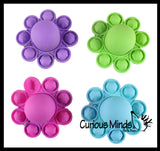 LAST CHANCE - LIMITED STOCK  - SALE - Octopus Bubble Pop Flip Fidget Toy - Silicone Push Poke Bubble Wrap Fidget Toy - Press Bubbles to Pop the Bubbles Down Then Flip it over and Do it Again - Bubble Popper Sensory Stress Toy