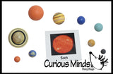 Solar System Match - Space and Planets Matching to Cards - Learning Toy