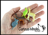 Miniature South American Animal Figurines Replicas