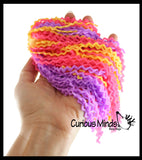LAST CHANCE - LIMITED STOCK - Zig Zag Spaghetti Sensory Ball - Fidget Toy - Ramen Noodle