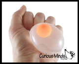 Egg Splat Ball -  Water Filled Splat Stress Ball - Throw to Make it Splat and Watch it Come Back - Easter